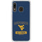 West Virginia University Mountaineers Logo Galaxy A20 Clear Case
