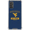 West Virginia University Mountaineers Logo Galaxy A32 5G Clear Case