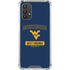 West Virginia University Mountaineers Logo Galaxy A32 5G Clear Case