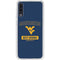 West Virginia University Mountaineers Logo Galaxy A50 Clear Case