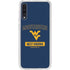 West Virginia University Mountaineers Logo Galaxy A50 Clear Case