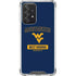 West Virginia University Mountaineers Logo Galaxy A52 5G Clear Case