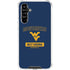 West Virginia University Mountaineers Logo Galaxy A54 5G Clear Case