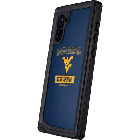 West Virginia University Mountaineers Logo Galaxy Note 10 Waterproof Case