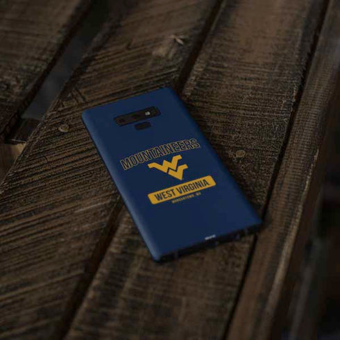 West Virginia University Mountaineers Logo Galaxy Note 9 Skin