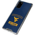 West Virginia University Mountaineers Logo Galaxy Note20 5G Clear Case