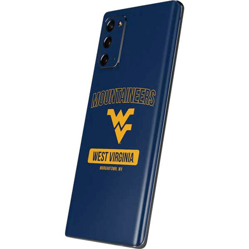 West Virginia University Mountaineers Logo Galaxy Note20 5G Skin