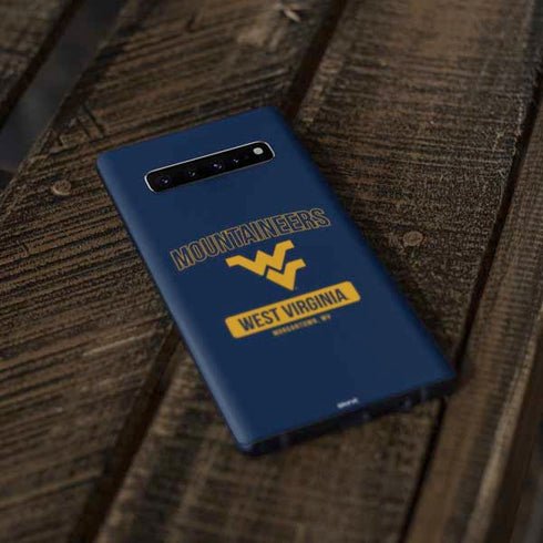 West Virginia University Mountaineers Logo Galaxy S10 Skin