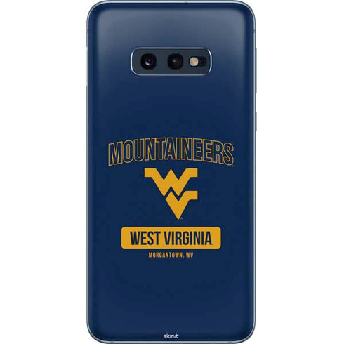West Virginia University Mountaineers Logo Galaxy S10e Skin