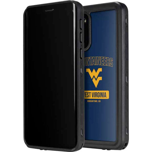 West Virginia University Mountaineers Logo Galaxy S20 Plus Waterproof Case