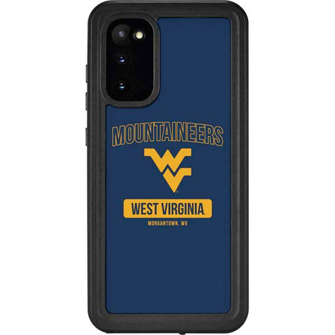 West Virginia University Mountaineers Logo Galaxy S20 Waterproof Case