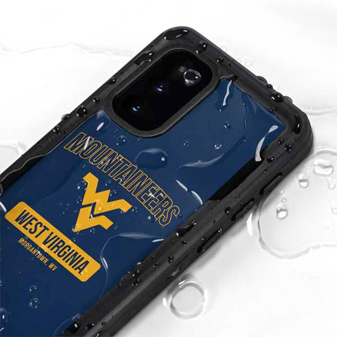 West Virginia University Mountaineers Logo Galaxy S20 Waterproof Case