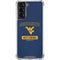West Virginia University Mountaineers Logo Galaxy S21 5G Clear Case