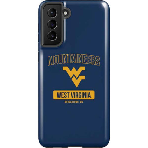 West Virginia University Mountaineers Logo Galaxy S21 Plus 5G Pro Case