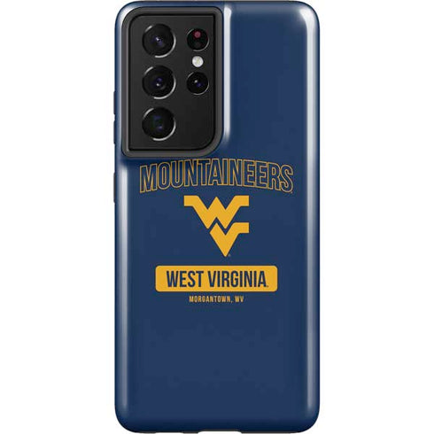 West Virginia University Mountaineers Logo Galaxy S21 Ultra 5G Pro Case