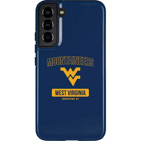 West Virginia University Mountaineers Logo Galaxy S22 Plus Pro Case