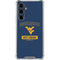 West Virginia University Mountaineers Logo Galaxy S23 FE Clear Case