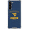West Virginia University Mountaineers Logo Galaxy S23 Plus Clear Case