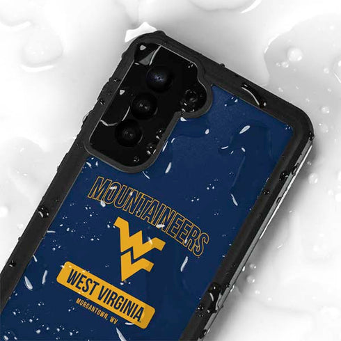 West Virginia University Mountaineers Logo Galaxy S23 Waterproof Case