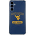 West Virginia University Mountaineers Logo Galaxy S24 Clear Case