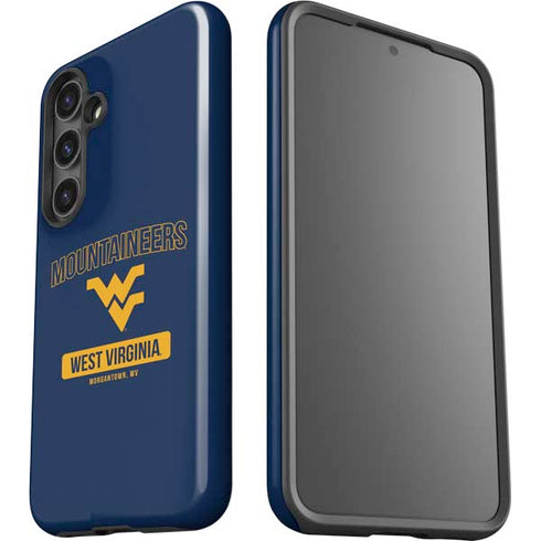West Virginia University Mountaineers Logo Galaxy S24 Impact Case