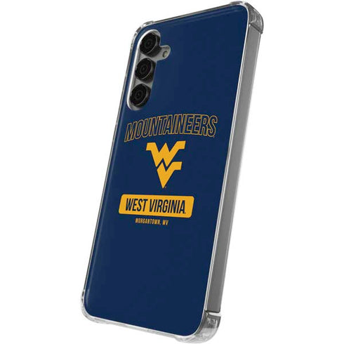 West Virginia University Mountaineers Logo Galaxy S24 Plus Clear Case