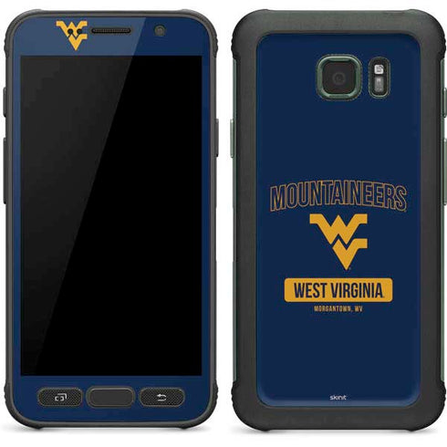 West Virginia University Mountaineers Logo Galaxy S7 Active Skin