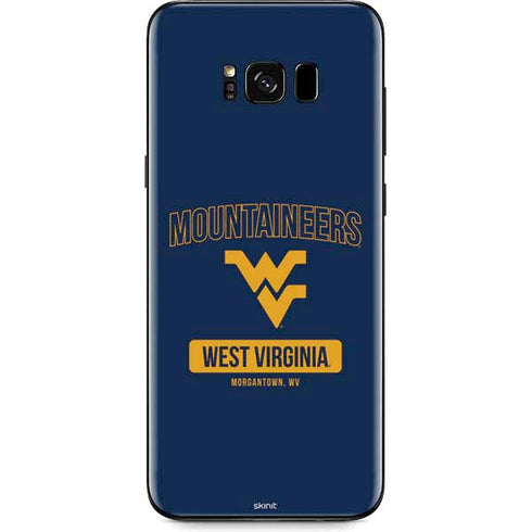 West Virginia University Mountaineers Logo Galaxy S8 Skin