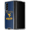 West Virginia University Mountaineers Logo Galaxy Z Fold4 5G Clear Case