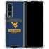 West Virginia University Mountaineers Logo Galaxy Z Fold4 5G Clear Case