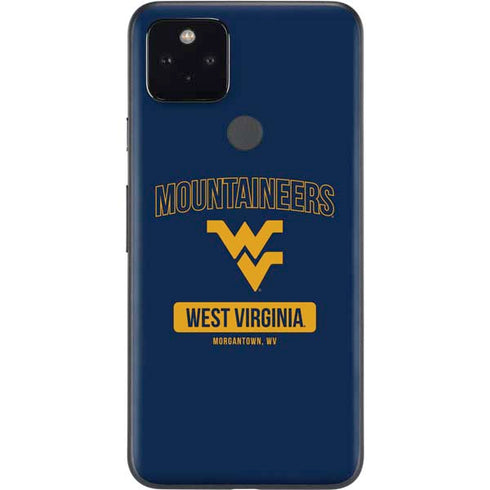 West Virginia University Mountaineers Logo Google Pixel 5a Skin