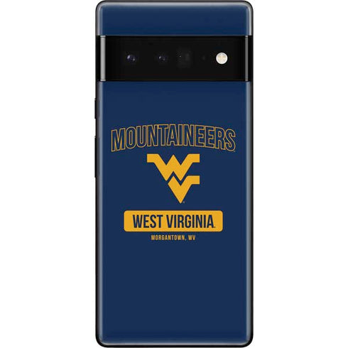 West Virginia University Mountaineers Logo Google Pixel 6 Pro Skin