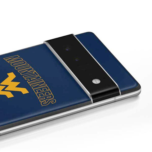 West Virginia University Mountaineers Logo Google Pixel 6 Pro Skin
