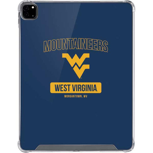 West Virginia University Mountaineers Logo iPad Pro 12.9in (2020) Clear Case