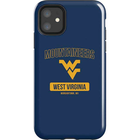 West Virginia University Mountaineers Logo iPhone 11 Impact Case