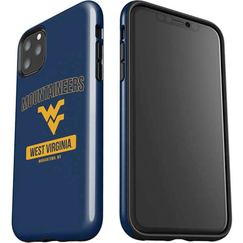 West Virginia University Mountaineers Logo iPhone 11 Pro Max Impact Case