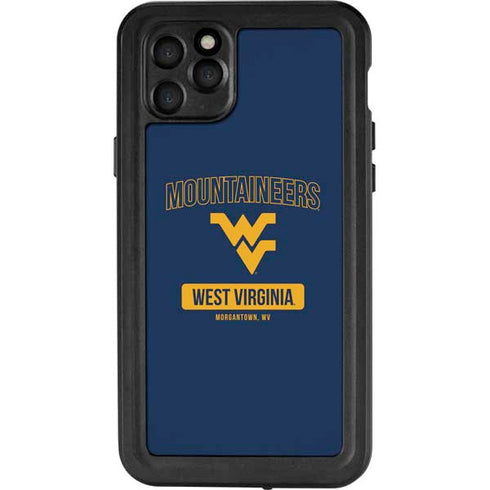 West Virginia University Mountaineers Logo iPhone 11 Pro Max Waterproof Case