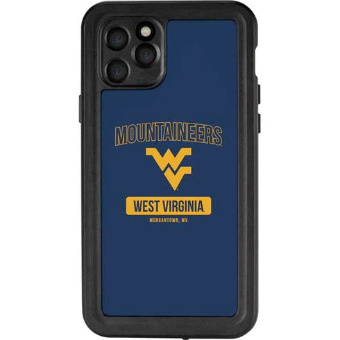 West Virginia University Mountaineers Logo iPhone 11 Pro Waterproof Case