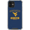 West Virginia University Mountaineers Logo iPhone 12 Clear Case