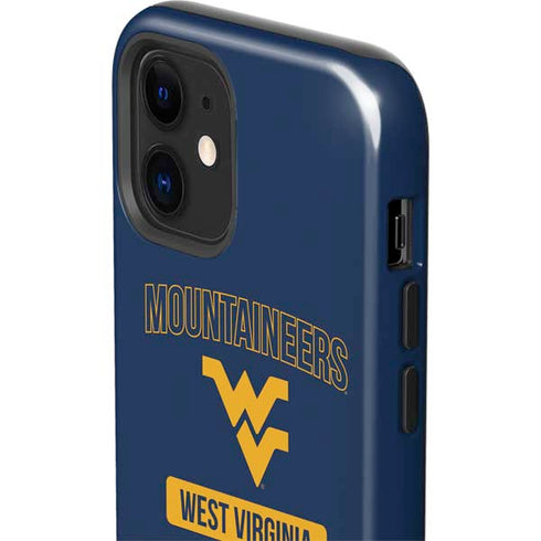 West Virginia University Mountaineers Logo iPhone 12 Impact Case