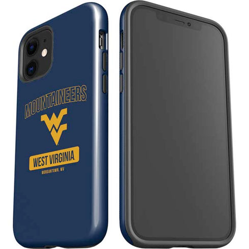 West Virginia University Mountaineers Logo iPhone 12 Impact Case
