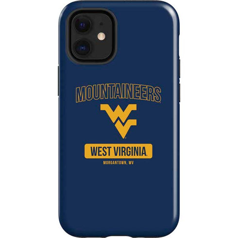 West Virginia University Mountaineers Logo iPhone 12 Mini Impact Case