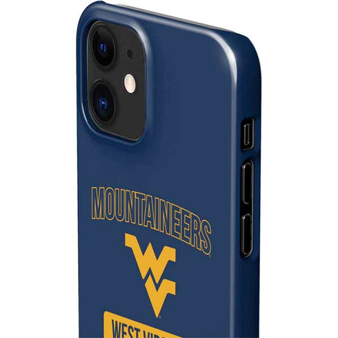 West Virginia University Mountaineers Logo iPhone 12 Mini Lite Case