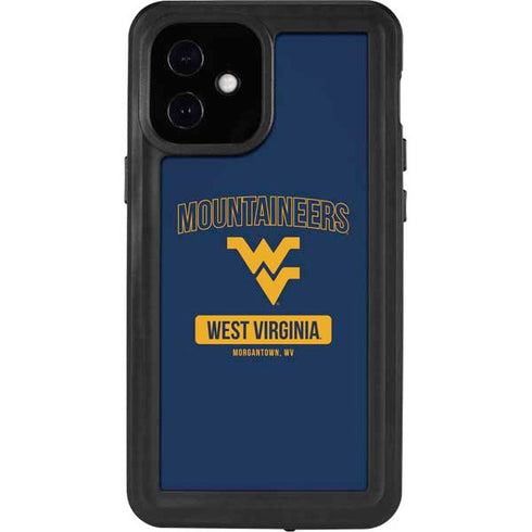 West Virginia University Mountaineers Logo iPhone 12 Mini Waterproof Case