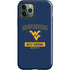 West Virginia University Mountaineers Logo iPhone 12 Pro Impact Case