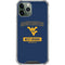 West Virginia University Mountaineers Logo iPhone 12 Pro Max Clear Case