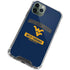 West Virginia University Mountaineers Logo iPhone 12 Pro Max Clear Case