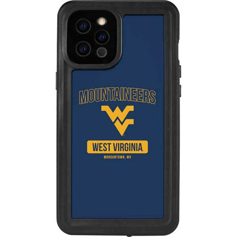 West Virginia University Mountaineers Logo iPhone 12 Pro Max Waterproof Case