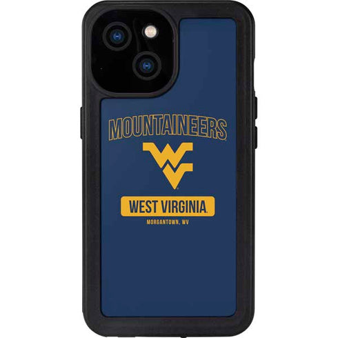 West Virginia University Mountaineers Logo iPhone 13 Mini Waterproof Case