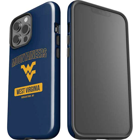 West Virginia University Mountaineers Logo iPhone 13 Pro Max Impact Case